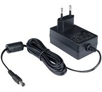 Poppstar Alimentatore universale CA CC Alimentazione 12V 2A (Presa 5,5/2,5mm) Trasformatore per Dischi Rigidi Esterni e Molto Altro, 240 cm