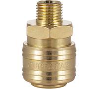 Poppstar Attacco Rapido per Aria Compressa DN 7,2 con Filettatura Esterna da 1/4 Pollice