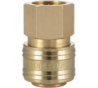 Poppstar Attacco Rapido per Aria Compressa DN 7,2 con Filettatura Interna da 3/8 Pollici