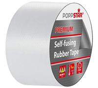 POPPSTAR Auto-saldatura nastro isolante universale (LxPxA 5m x 50mm x 0,76mm) Nastro sigillante, colore nero