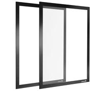 POPPSTAR Cornice magnetica A3 autoadesiva con chiusura magnetica, nero, 2 pezzi