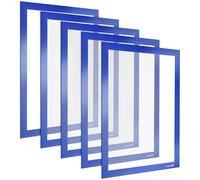 POPPSTAR Cornice magnetica A4 calamitata con chiusura magnetica, blu, 5 pezzi