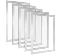 POPPSTAR Cornice magnetica A4 calamitata con chiusura magnetica, grigio, 5 pezzi