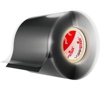 Poppstar Nastro in silicone 1x 3m autoagglomerante auto-vulcanizzante riparazioni (acqua, aria) Nastro isolante, nastro di tenuta, largo 50 mm, nero