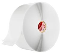 POPPSTAR Nastro in silicone autoagglomerante, 11m x 50mm, nastro isolante e sigillante (acqua, aria), bianco, 1 rotolo