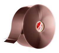 POPPSTAR Nastro in silicone autoagglomerante, 11m x 50mm, nastro isolante e sigillante (acqua, aria), marrone-rosso, 1 rotolo