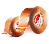 POPPSTAR Nastro in silicone autoagglomerante, 3m x 25mm, nastro isolante e sigillante (acqua, aria), arancione, 2 rotoli