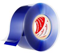 POPPSTAR Nastro in silicone autoagglomerante, 3m x 25mm, nastro isolante e sigillante (acqua, aria), blu, 1 rotolo