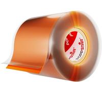 POPPSTAR Nastro in silicone autoagglomerante, 3m x 50mm, nastro isolante e sigillante (acqua, aria), arancione, 1 rotolo