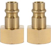 Poppstar Raccordi per Aria Compressa DN 7,2 con Filettatura Interna da 3/8 Pollici, Set da 2 Pezzi