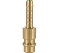 Poppstar Raccordo per Aria Compressa DN 7,2 con Beccuccio per Tubi da 6 mm