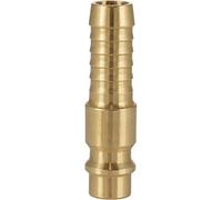 Poppstar Raccordo per Aria Compressa DN 7,2 con Beccuccio per Tubi da 9,5 mm