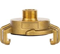 Poppstar raccordo rapido 1/4 pollice filetto maschio in ottone (raccordo filettato 1/4" con innesto a baionetta di sistema Geka)