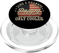 Poppy Like a Grandpa Only Cooler Poppy Father's Day PopSockets PopGrip per MagSafe