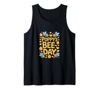 Poppy of The Bee Day Girl Birthday Party Bee Lover Canotta