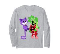 Poppy Playtime CatNap Bobby BearHug e Hoppy Hopscotch Maglia a Manica