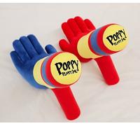 Poppy Playtime Huggy Wuggy GrabPack Red Blue Hands Plush Set con licenza...