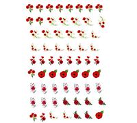 Poppy Remembrance Day Collections (Rembrance Day Poppy Nail Art Decals C2)