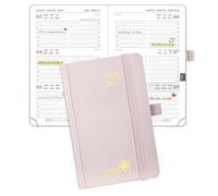 POPRUN Agenda 2026 2027 Settimanale Tascabile 10x15,6cm,Ago.2026 a Dic.2027