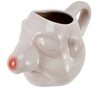 Popshyly Divisore per uova in ceramica dal naso grande, separatore di tuorlo d'uovo, filtro, strumento di cottura, portauovo per cucina