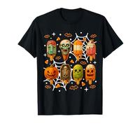 Popsicle Summer Horror Halloween Gelato Divertente Summerween Maglietta