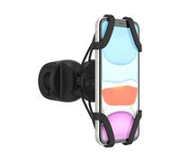 PopSocket: PopMount 2 Ride - Supporto per Bicicletta e Scooter Senza Adesivo per Smartphone - Black