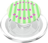 PopSockets Bookish Phone Grip & Stand - Più felice durante la lettura PopSockets PopGrip per MagSafe