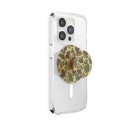 PopSockets Bruce - Impugnatura per telefono MagSafe con cavalletto, supporto magnetico, parte superiore sostituibile, presa sicura per custodie MagSafe per iPhone e tablet, impugnatura per telefono e