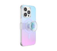 PopSockets Custodia per iPhone 14 Pro con MagSafe, custodia per iPhone 14 Pro, impugnatura venduta separatamente, compatibile con ricarica wireless, iridescente