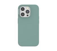 PopSockets Custodia per iPhone 15 Pro compatibile con MagSafe, custodia per iPhone 15 Pro, compatibile con ricarica wireless, turchese