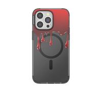 PopSockets Custodia per iPhone 15 Pro Max compatibile con MagSafe, custodia per iPhone 15 Pro Max, compatibile con ricarica wireless, solo custodia - O-Negative