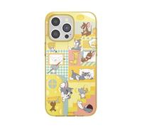 PopSockets Custodia per iPhone 15 Pro Max – MagSafe e ricarica wireless – Tom & Jerry Chase