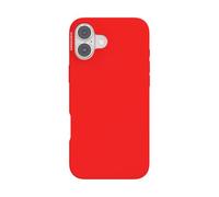 PopSockets Custodia per iPhone 16 Plus compatibile con MagSafe, custodia per iPhone 16 Plus, compatibile con ricarica wireless, solo custodia - Rosso