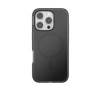 PopSockets Custodia per iPhone 16 Pro compatibile con MagSafe, custodia per iPhone 16 Pro, compatibile con ricarica wireless, solo custodia, nero traslucido