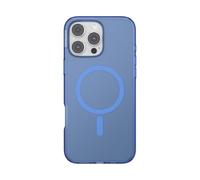 PopSockets Custodia per iPhone 16 Pro Max compatibile con MagSafe, custodia per iPhone 16 Pro Max, compatibile con ricarica wireless, solo custodia - Vermeer Blue