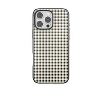 PopSockets Custodia per iPhone 16 Pro Max compatibile con MagSafe, custodia per iPhone 16 Pro Max, compatibile con ricarica wireless, solo custodia, a quadretti
