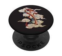 PopSockets Disney Mushu Supporto e Impugnatura per Smartphone e Tablet