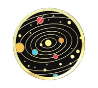 PopSockets Enamel Solar Flare Supporto passivo Lettore e-book, Mobile/smartphone, Tablet / UMPC Nero, Oro - Nouvo