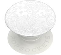 PopSockets Grip Adesivo per Smartphone, Supporto, Cavalletto, Flower - Blanc Fresh