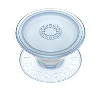 PopSockets: PopGrip Plant - Supporto e Impugnatura Estensibile Realizzati con Materiali a Base Vegetale con un Top Intercambiabile per Smartphone e Tablet - Ice Blue