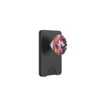 PopSockets - Impugnatura e supporto per telefono, motivo floreale, colore: Rosa PopSockets PopWallet per MagSafe
