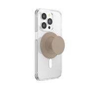 PopSockets Impugnatura rotonda compatibile con MagSafe, anello adattatore incluso, supporto per telefono, compatibile con ricarica wireless - Latte