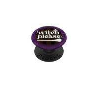 PopSockets - Impugnatura per telefono a tema Halloween, motivo strega scozzese PopSockets PopGrip Adesivo