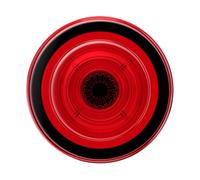 PopSockets Impugnatura per Telefono Compatibile con MagSafe, Anello Adattatore Incluso, Supporto per Smartphone, Compatibile con Ricarica Wireless - Rosso Traslucido