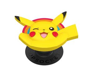 PopSockets: Impugnatura per telefono con cavalletto estensibile, Pop Socket per smartphone, Pokémon, PopOut - Pikachu