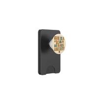 PopSockets - Impugnatura per telefono con divertente PopSocket - Star Anxiety PopSockets PopWallet per MagSafe