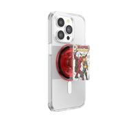 PopSockets Impugnatura per telefono per MagSafe, presa magnetica e supporto per telefono, cavalletto a mani libere, compatibile con ricarica wireless, Deadpool x Wolverine - Cover a fumetti