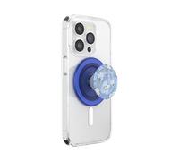 PopSockets Impugnatura rotonda compatibile con MagSafe, anello adattatore incluso, supporto per telefono, compatibile con ricarica wireless - Blue Fields