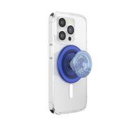 PopSockets Impugnatura rotonda per telefono compatibile con MagSafe, anello adattatore incluso, supporto per telefono, compatibile con ricarica wireless - Oceano traslucido