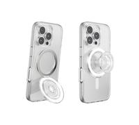 PopSockets Kick-Out Grip per MagSafe, impugnatura per telefono con supporto per telefono integrato, cavalletto regolabile per ritratto o orizzontale, forte tenuta magnetica, compatibile con ricarica